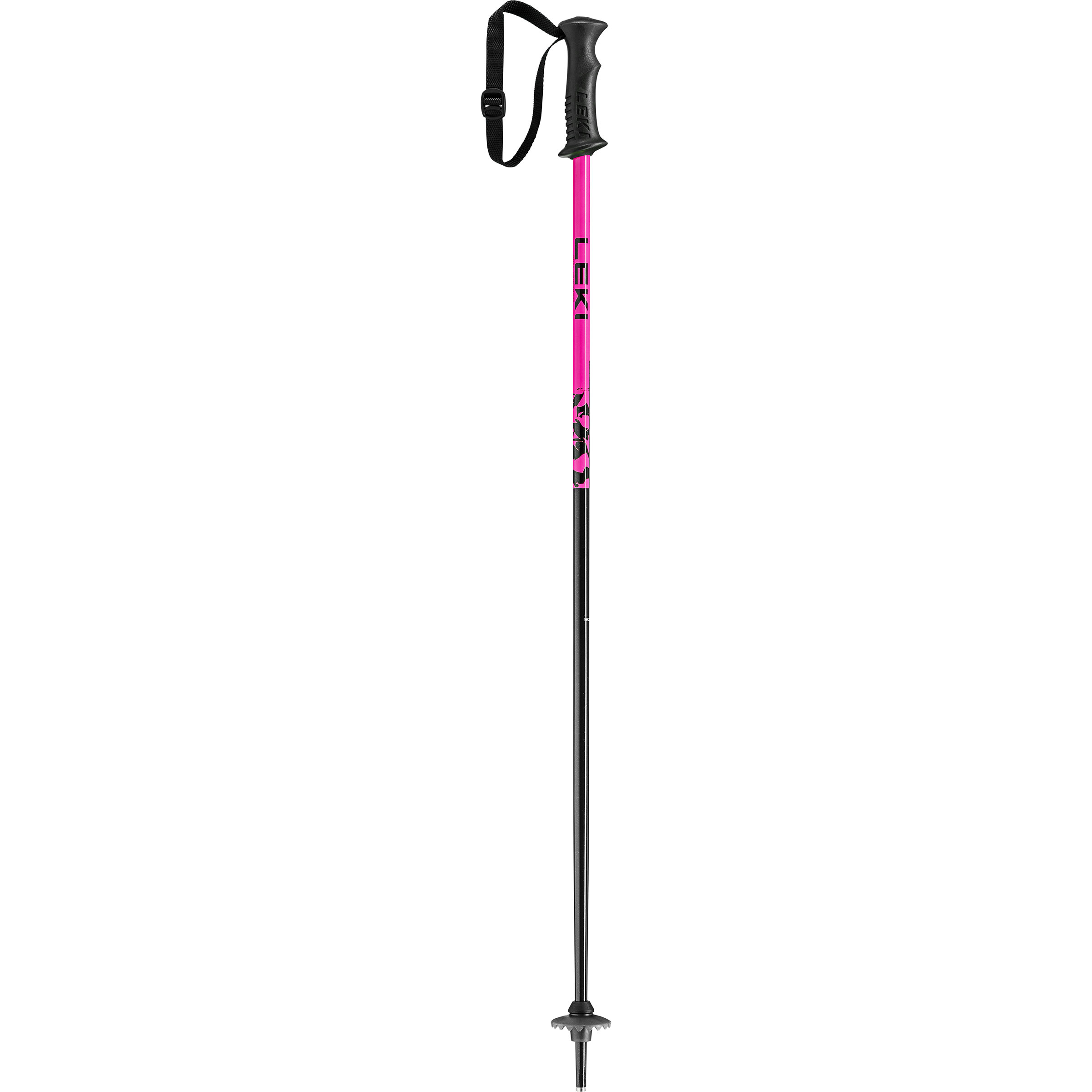 Leki Rider Skistöcke Kinder Skistöcke schwarz Größe 85CM Skifahren