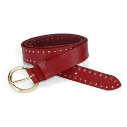 Gürtel Peter Hahn rot, 75