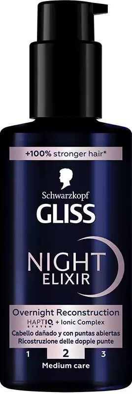 Schwarzkopf Gliss Night Elixir Serum for Split Ends 100 ml