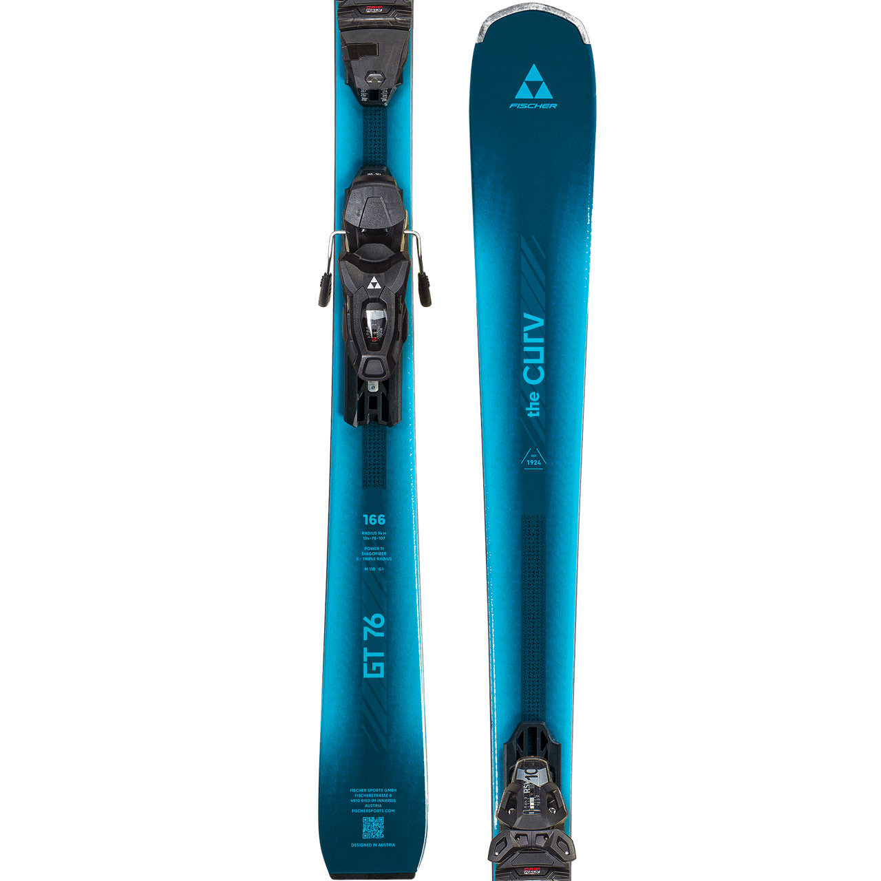 Fischer The Curv GT 76 blue - 173 cm