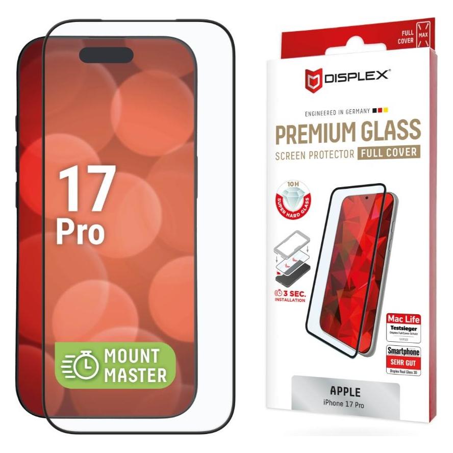 Displex Premium Glass MountMaster (1 Stk., Apple iPhone 17 Pro) (02255)