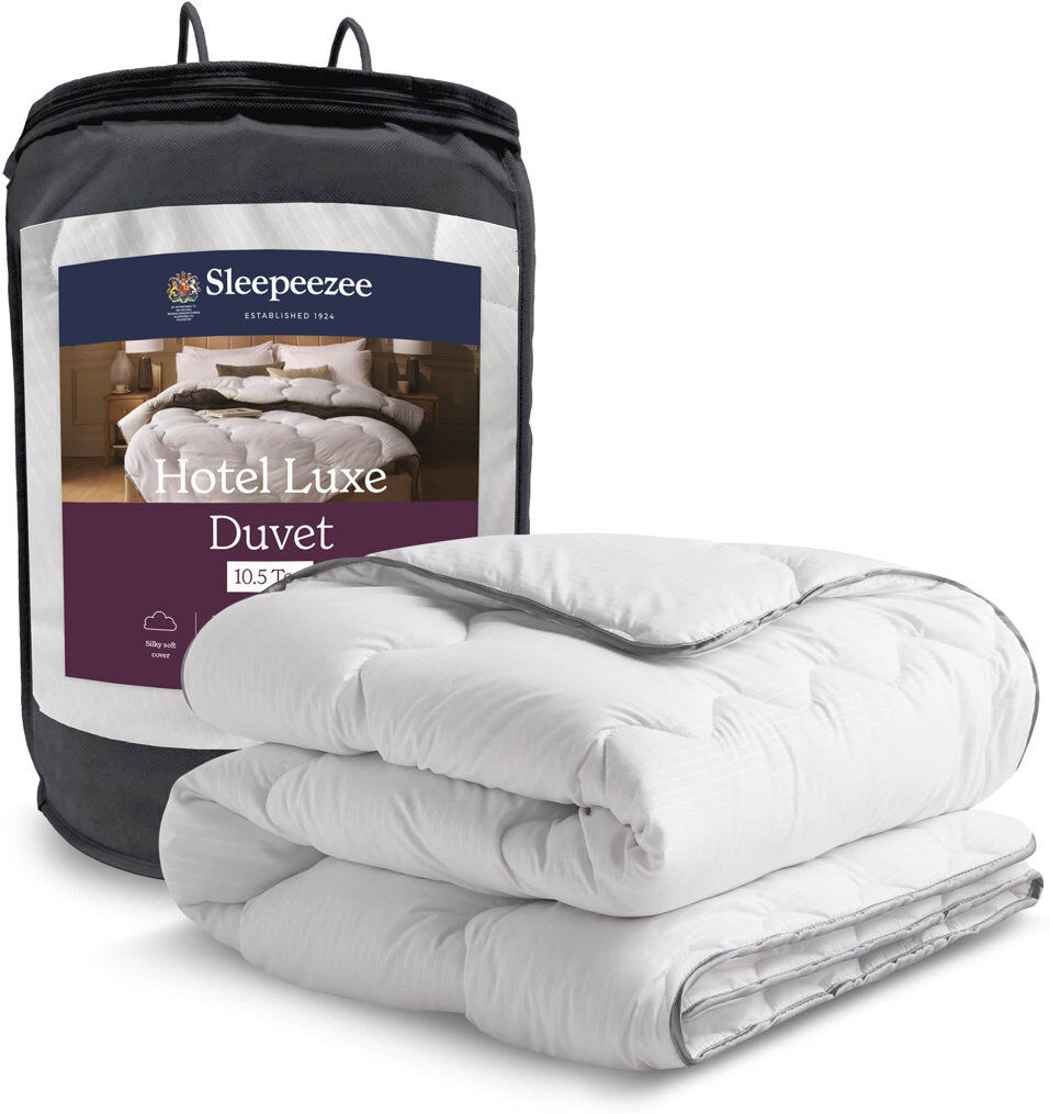 Sleepeezee Hotel Luxe 10.5 Tog Duvet White Super King