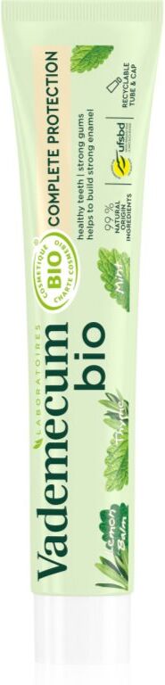Vademecum BIO Complete Protection dentifrice aux herbes soin dentaire complet 75 ml
