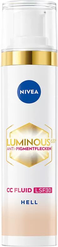 Nivea - Face Cellular Luminous630® 3-in-1 CC Fluid, 40 ml, Light