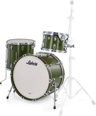 Ludwig Legacy Maple Fab Herit. Green Heritage Green