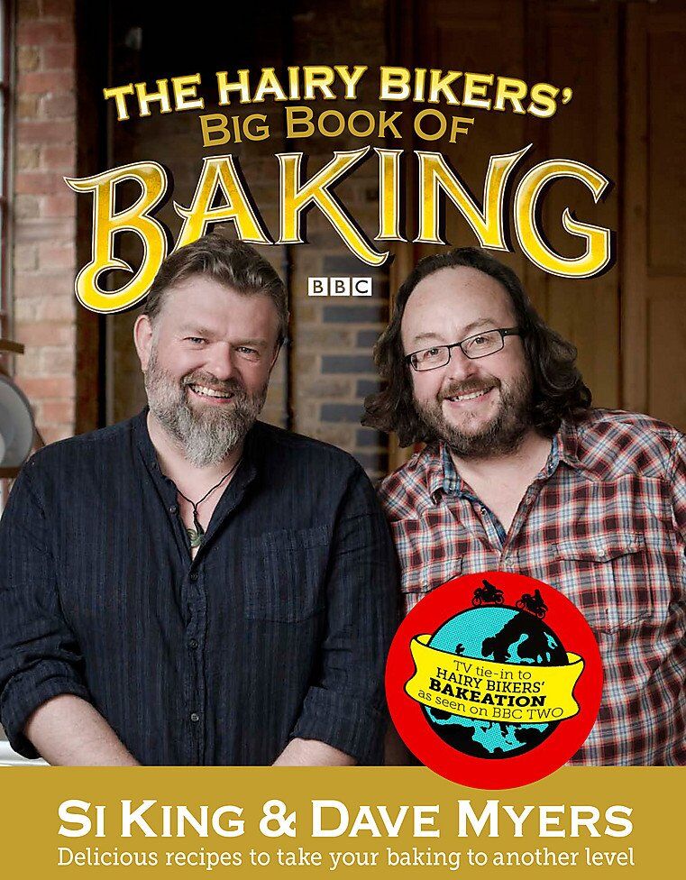 Weidenfeld & Nicolson The Hairy Bikers' Big Book of Baking by Hairy Bikers - Hardcover Cookbook - European Baking Recipes, Gift for Bakers