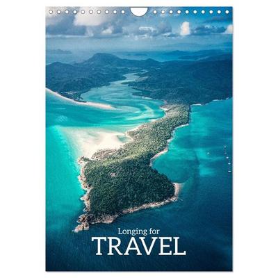 Longing for Travel (Wall Calendar 2026 DIN A4 portrait), CALVENDO 12 Month Wall Calendar