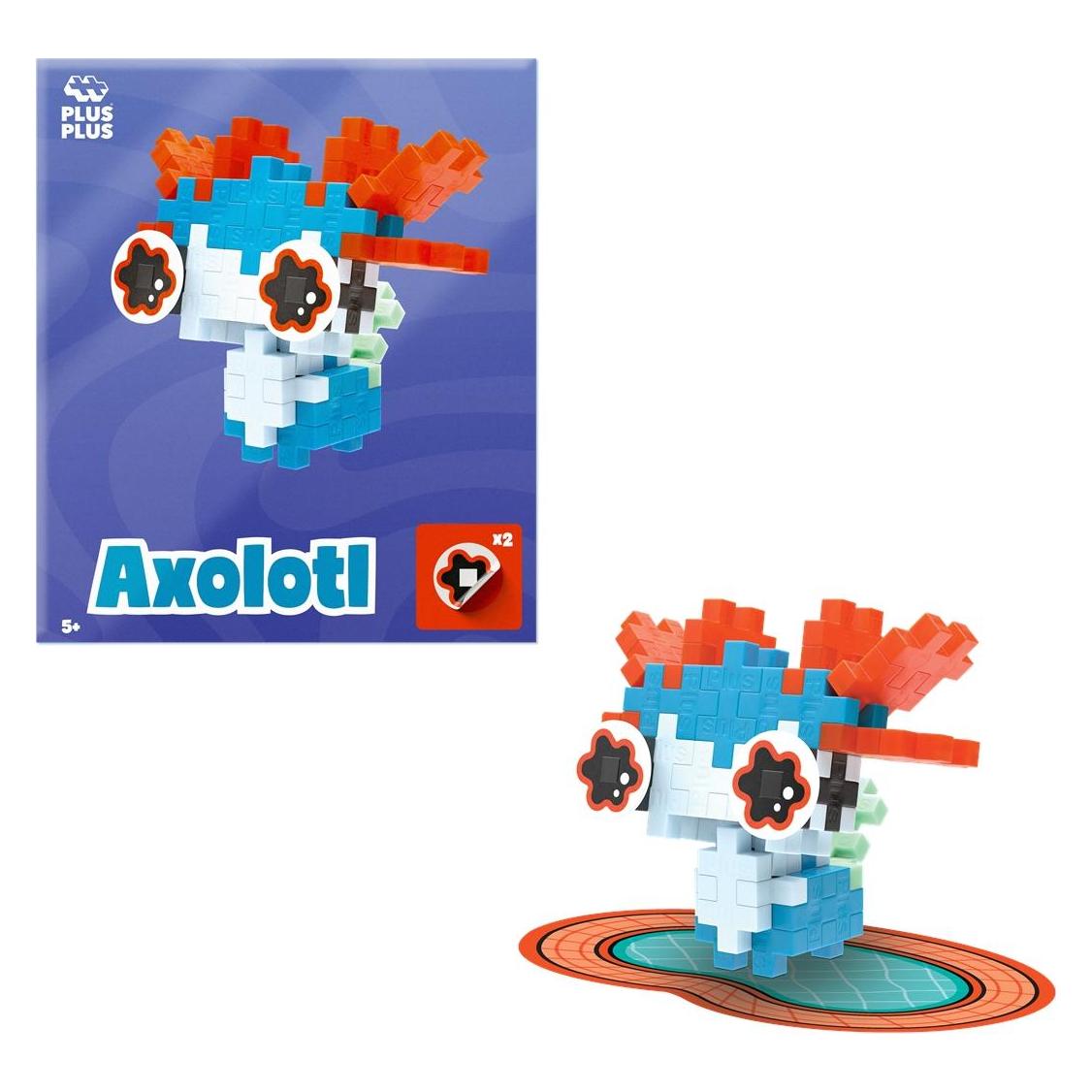 Plus-Plus 31 Kreativ Bausteine Axolotl blau (4366)