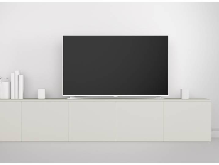 TV-Sideboard nach Maß - Lowboard für Fernseher & Co. Premium Dekore Grau