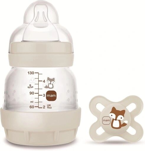 MAM Easy Start Anti-Kolik-Flasche 0 Monate 130 ml + Schnuller
