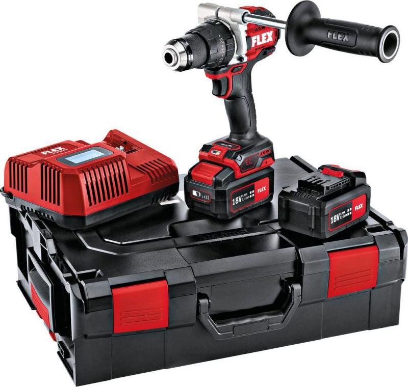 FLEX Akku-Schlagbohrschrauber PD 2G 18.0-EC-HD/5.0 Set - 515701
