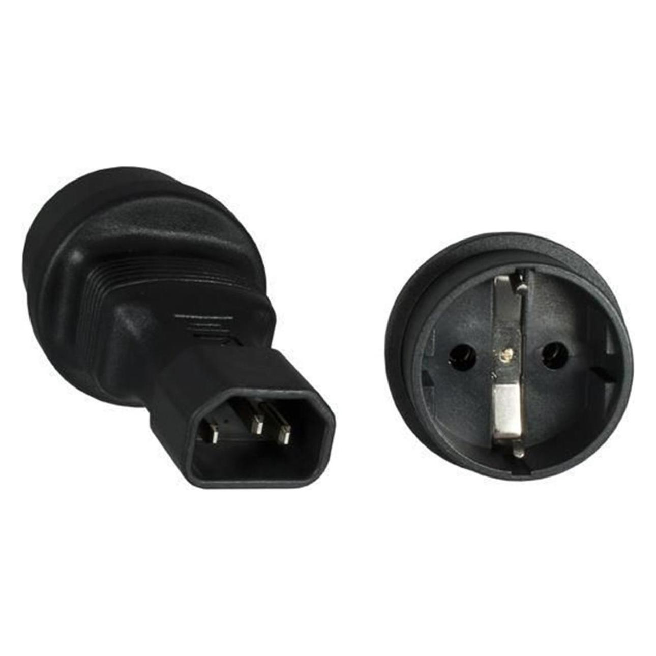 MicroConnect Adapter für Power Connector (C14, CEE 7/7) (PE14CEEAD)