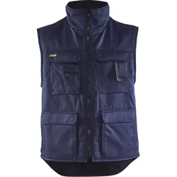 Arbeits-Winterweste "3801" Fleece-Futter - S - marine