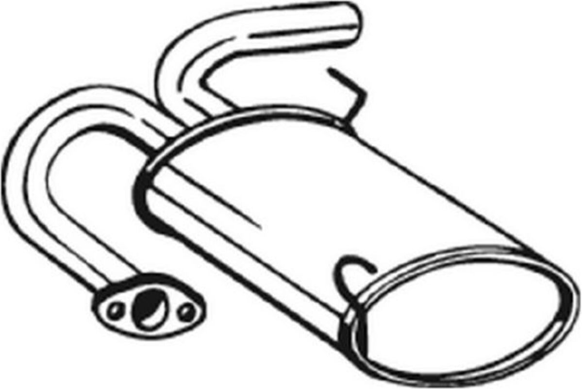 Endschalldämpfer BOSAL 145-075