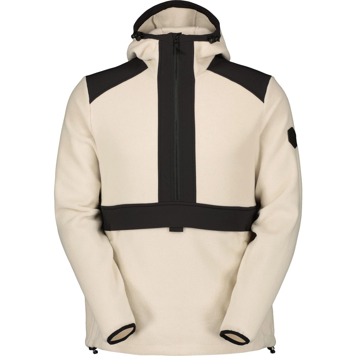 Scott Pullover Original Fleece dust white/black (7681) M 4199117681008