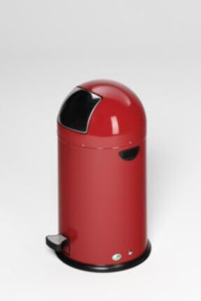 VAR Abfallsammler 22 L mit Fußpedal rot 22 l (43070)