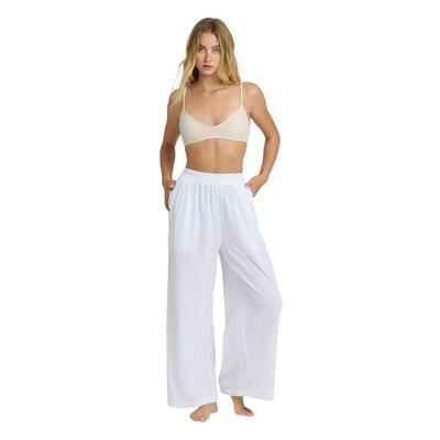 Outdoorhose BILLABONG "Follow Me", Damen, Gr. XS, Normalgrößen, weiß, Obermaterial: 100% Baumwolle., Hosen Outdoorhose