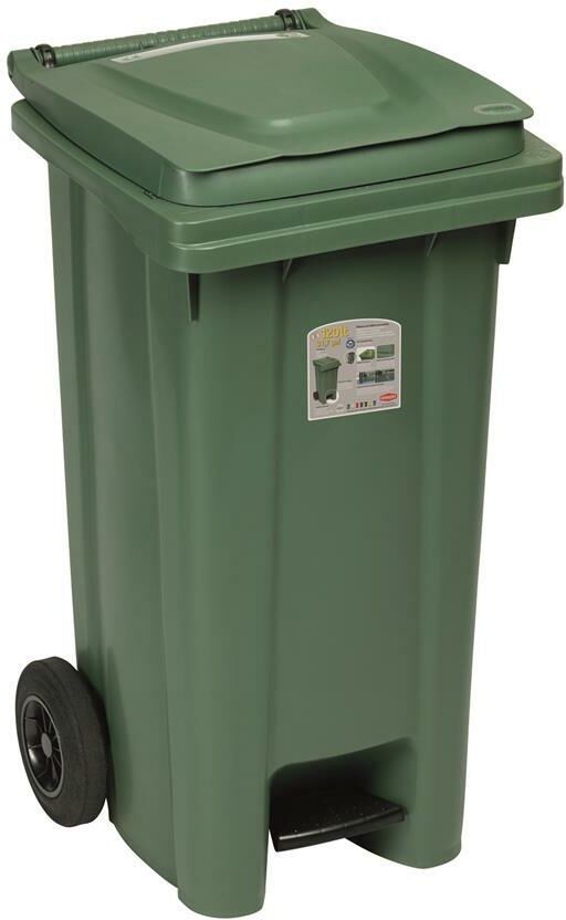 Stefanplast Bidone Raccolta Differenziata 120 l Verde
