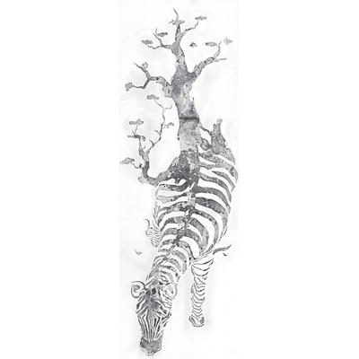 Wandbild KAYOOM, silber (farbe bild(er): silber), Zebras, Bilder