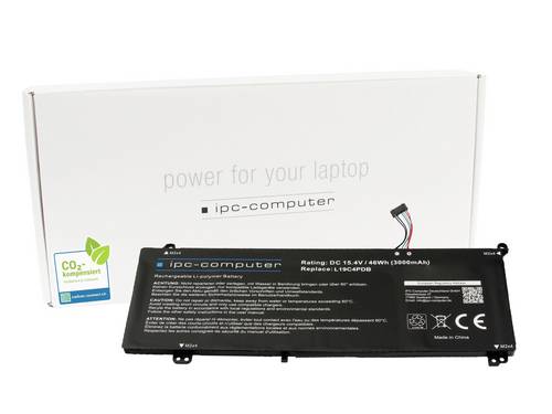 Ipc-computer Notebook-Akku Akku L19C4PDB REPLACE 15.40V 3000 mAh