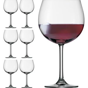 Stölzle-Lausitz Weingläser Weinland Burgunder, Rotweingläser, 650ml, 6 Stück
