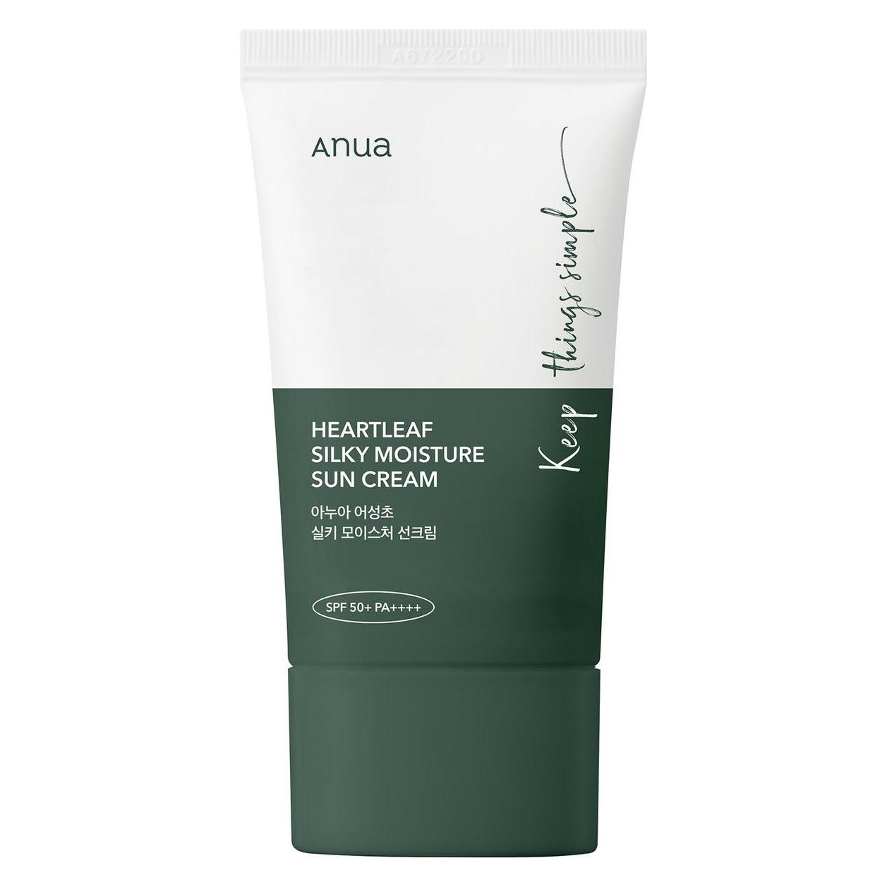 Anua Heartleaf Silky Moisture (SPF 50+, 50 ml) (Anua)