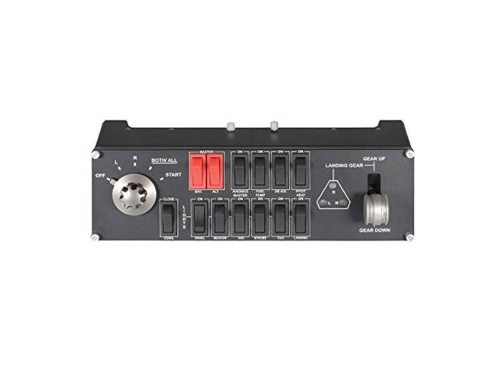 Logitech G Saitek Pro Flight Switch Panel, Zwart