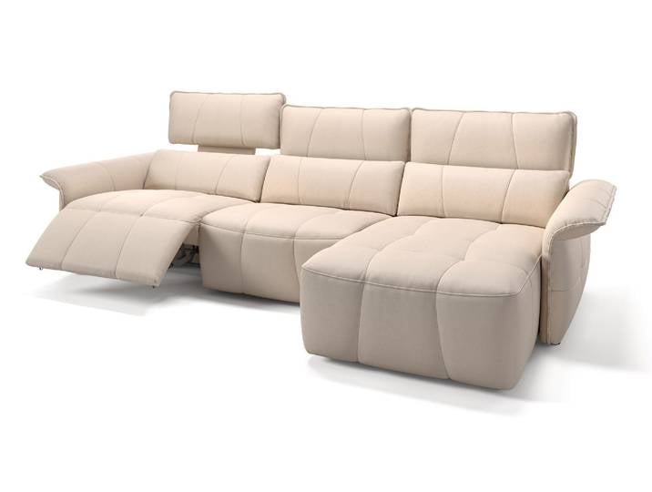 Leder Eckgarnitur ADRIA Ecksofa Relaxcouch