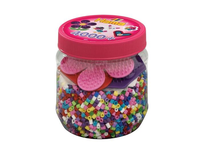 Hama Bügelperlen Dose 4000 Stück