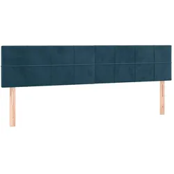 vidaXL, Boxspringbett, Thalia Block with squares (200 x 200 cm)