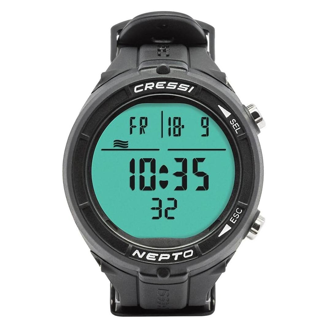 Cressi Nepto Computeruhr (glasfaserverstärktem Kunststoff, Gummi) (KS841050)