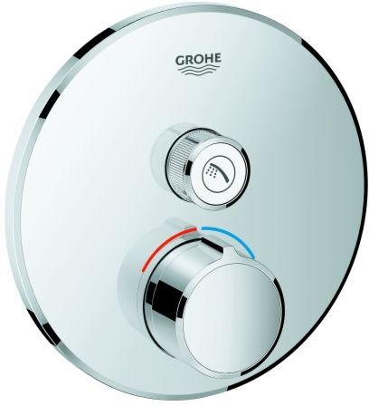 Grohe Smartcontrol Brausearmatur 29144000 chrom, mit 1 Absperrventil, runde Rosette