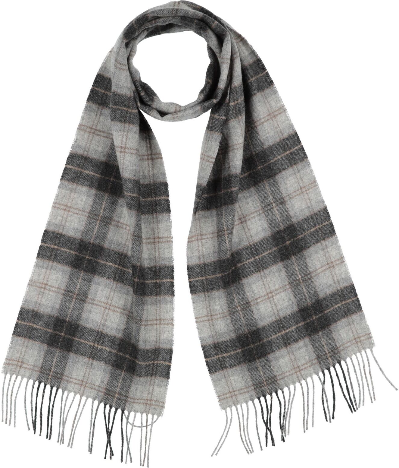 Barbour Bufanda Hombre Gris -- Hombre
