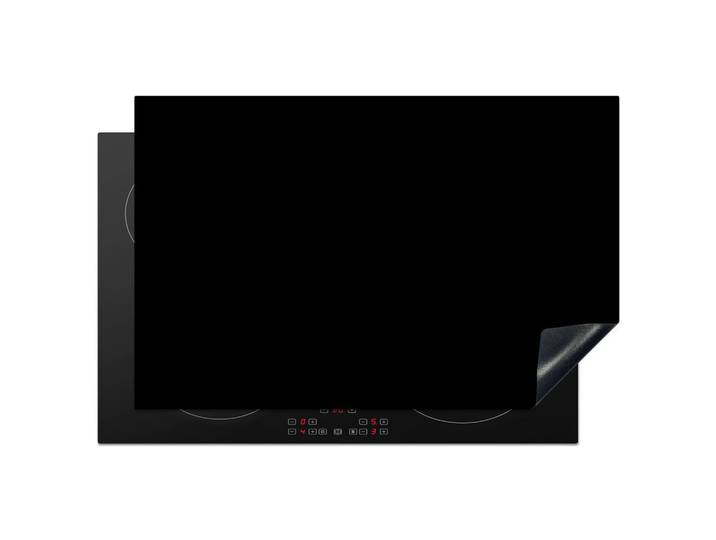 HERDABDECKPLATTE Schwarz - Einfarbig Abdeckung Ceranfeld 81.2x52 cm