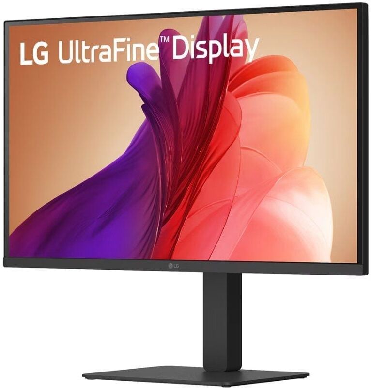 Monitor Profesional LG UltraFine 32U720A-B 31.5'/ 4K/ Multimedia/ Regulable en altura/ Negro