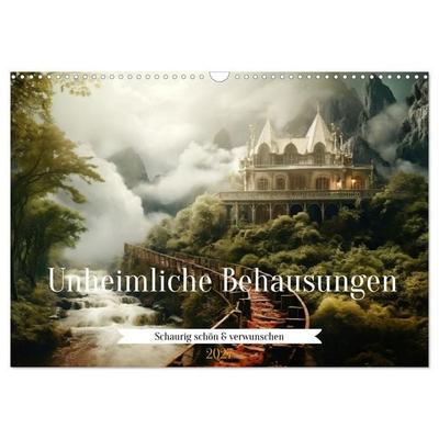 Unheimliche Behausungen (Wandkalender 2027 DIN A3 quer), CALVENDO Monatskalender