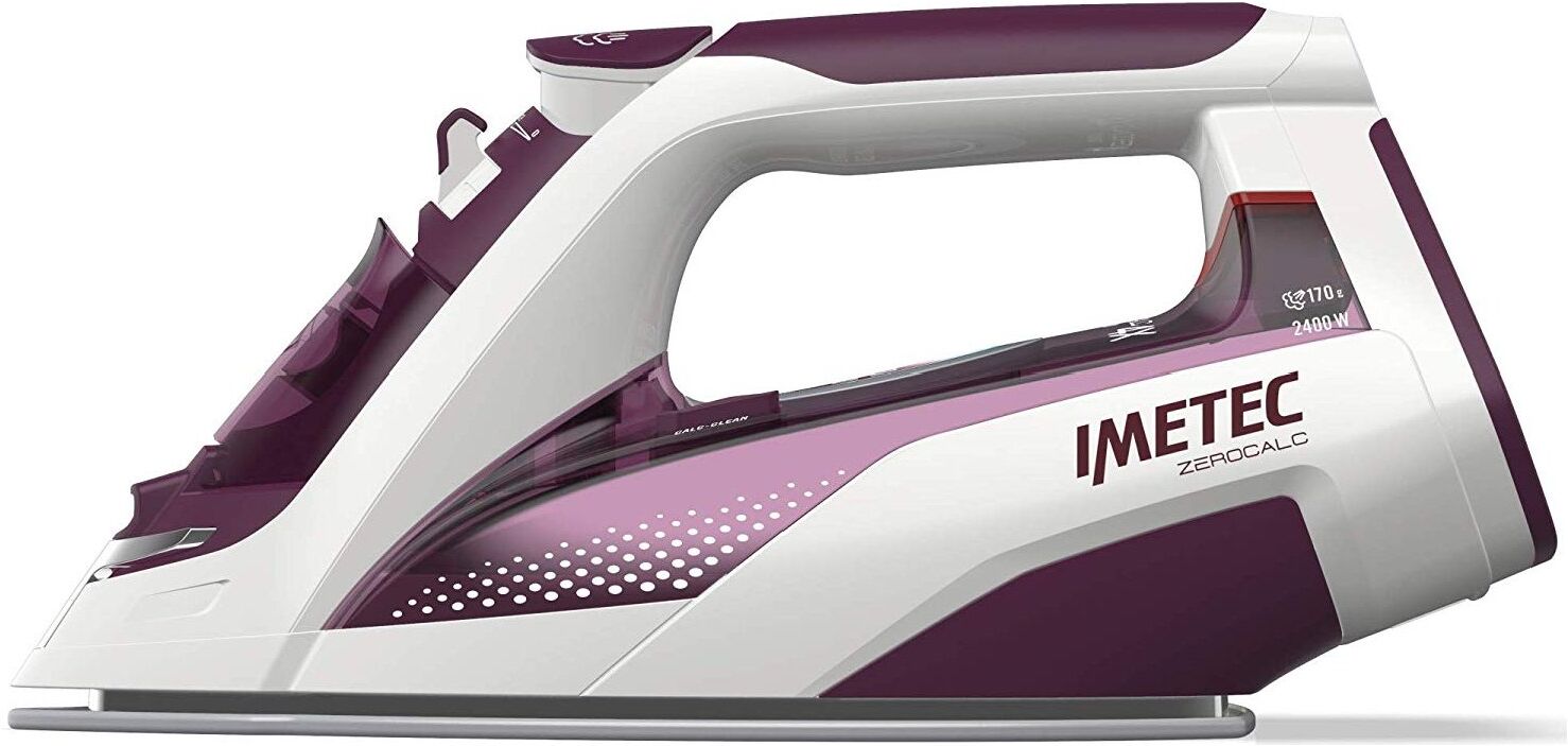 Ferro stiro vapore Imetec 9245 ZEROCALC Z3 3900 Bianco e Amaranto