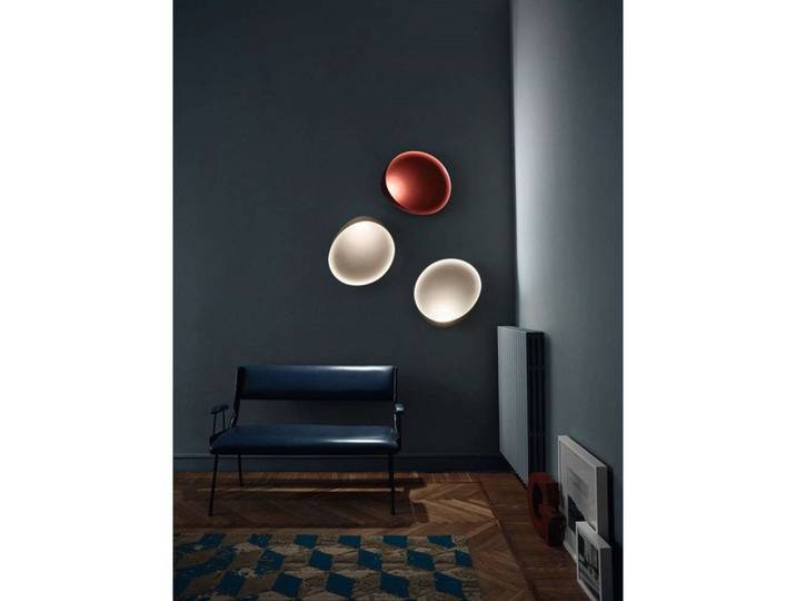Lake Applique Murale Ivoire - Foscarini - Plastique