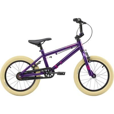 Kinderfahrrad S’COOL "S'COOL XtriX mini 16-1S FW - Purple/Fuchsia" Gr. 22, lila (lila, fuchsia), Fahrräder, Kinder, 22cm, 16 Zoll (40,64cm), Chainlooper