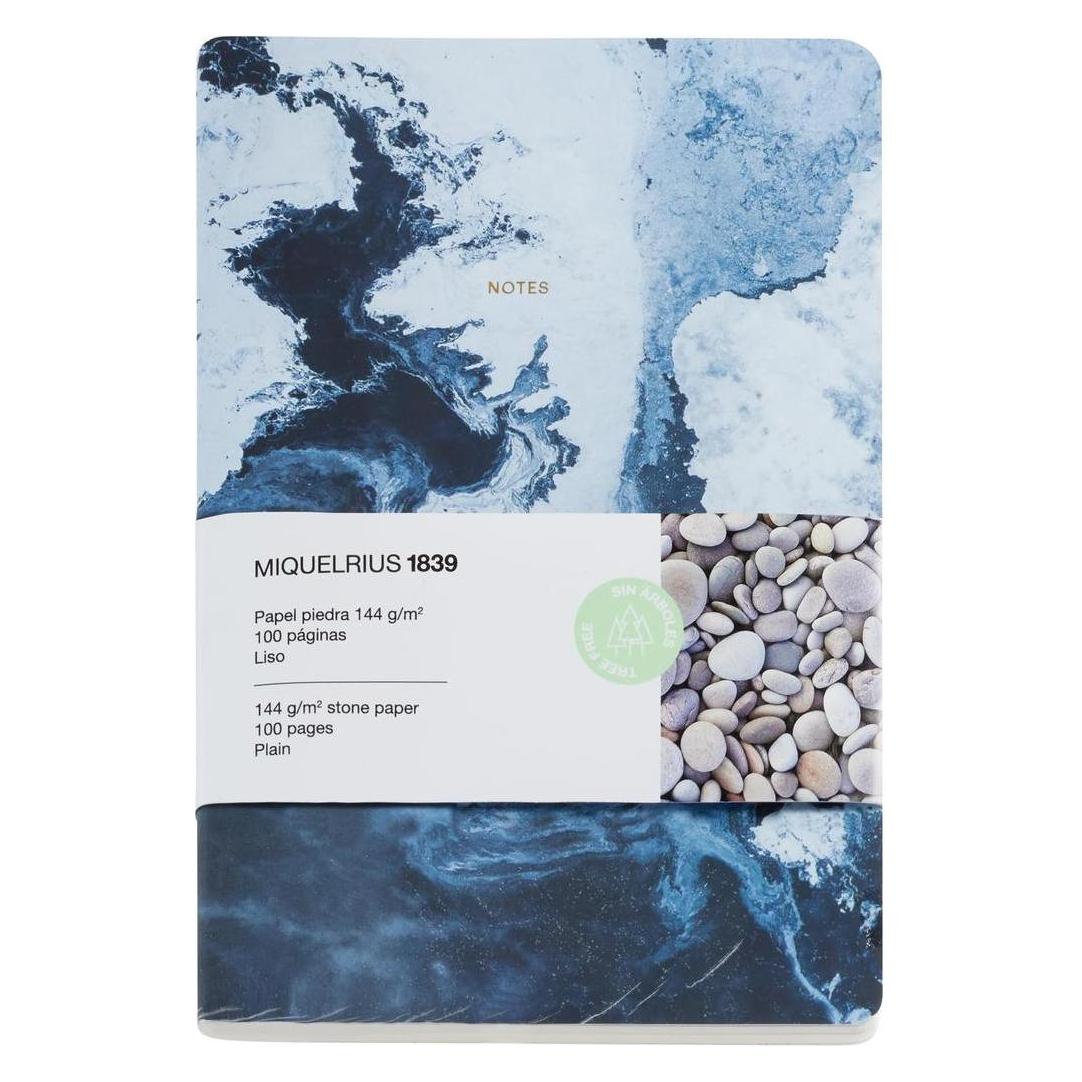 Miquelrius Notizbuch A5 Stone Sea (A5, Blanko, Harter Einband) (MR8220)