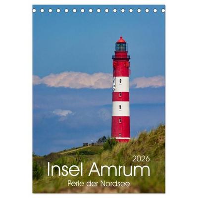 Insel Amrum (Tischkalender 2026 DIN A5 hoch), CALVENDO Monatskalender