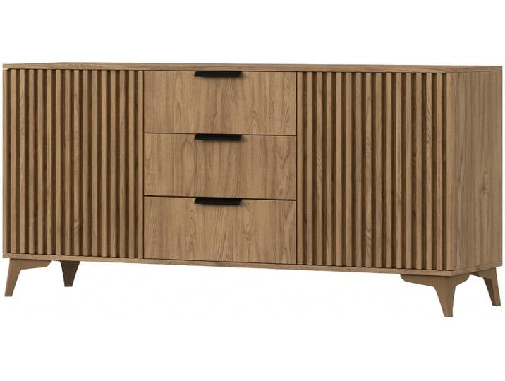 AKTION Kommode ENTSIAN 150x70cm, Eiche Artisan II. Wahl