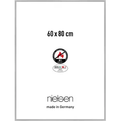 Nielsen Brandschutzrahmen C2 - B1 Struktur Silber matt / 60 x 80