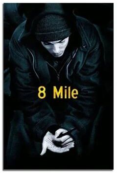 Uplift Treasures Eminem Rap Star Canvas Poster Wall Art 11 15.75 23.62 In Noframe