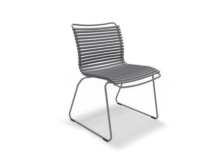 HOUE - CLICK Outdoor Dining Stuhl, dunkelgrau