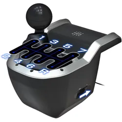 HORI 7-Speed Racing Shifter (PC), Gaming Controller, Schwarz