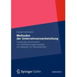 Methoden der Unternehmensentwicklung, Fachbücher von Daniel Hohmann