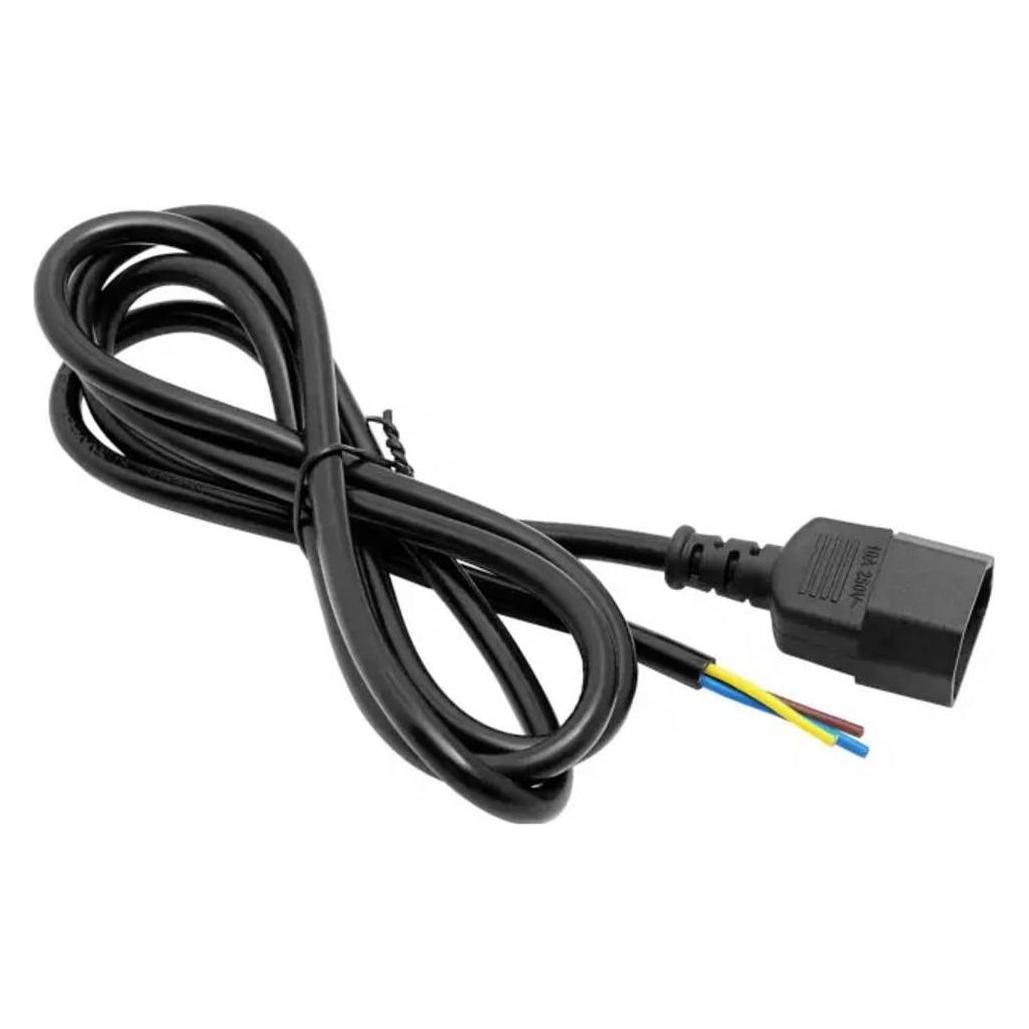 Akyga Strom Anschlusskabel 1.8 m Schwarz (1.80 m) (AK-OT-09C)