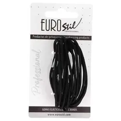 Eurostil Colita Negro Negro Gomas Finas Pack 1un