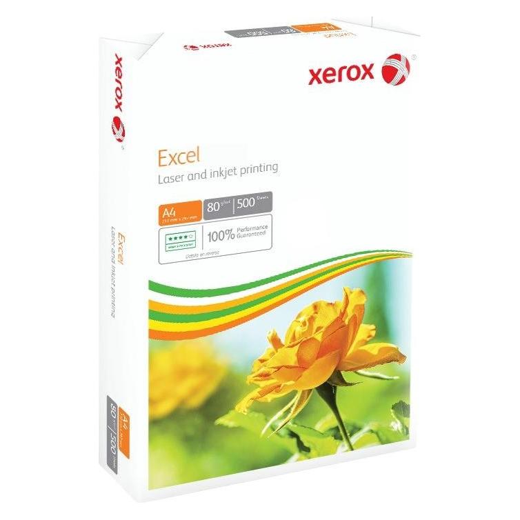 Xerox Kopierpapier Excel A4 weiss 500 Blatt, 100% PEFC Certified (A4, 500 Blätter, 80 g/m²) (003R97000)